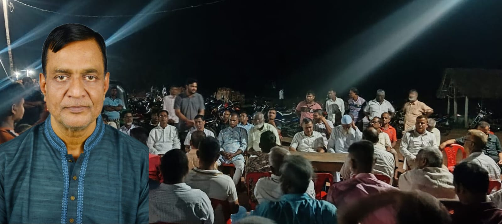 চাঁপাইনবাবগঞ্জ-২ আসনে বিএনপি’র জনপ্রিয় প্রার্থী আশরাফ হোসেনের মতবিনিময়।