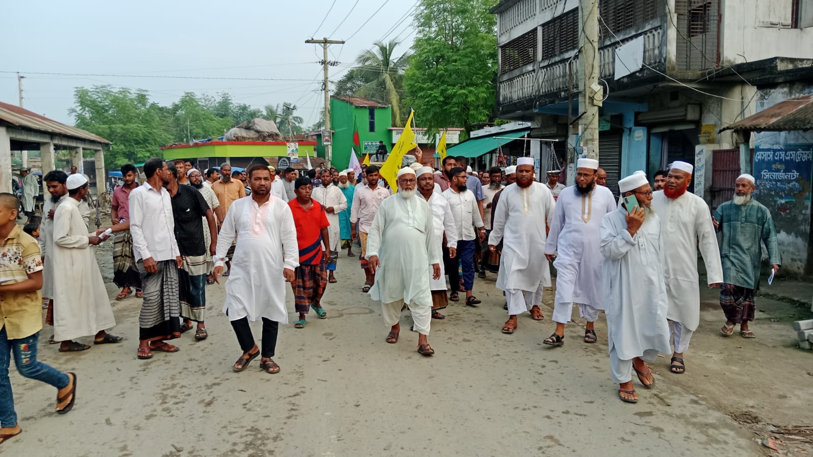 মেহেরপুর-১ আসন জামায়াত মনোনীত এমপি প্রার্থী ও মেহেরপুর জেলা জামায়াতের আমির মাওলানা তাজউদ্দিন খানের গনসংযোগ,,