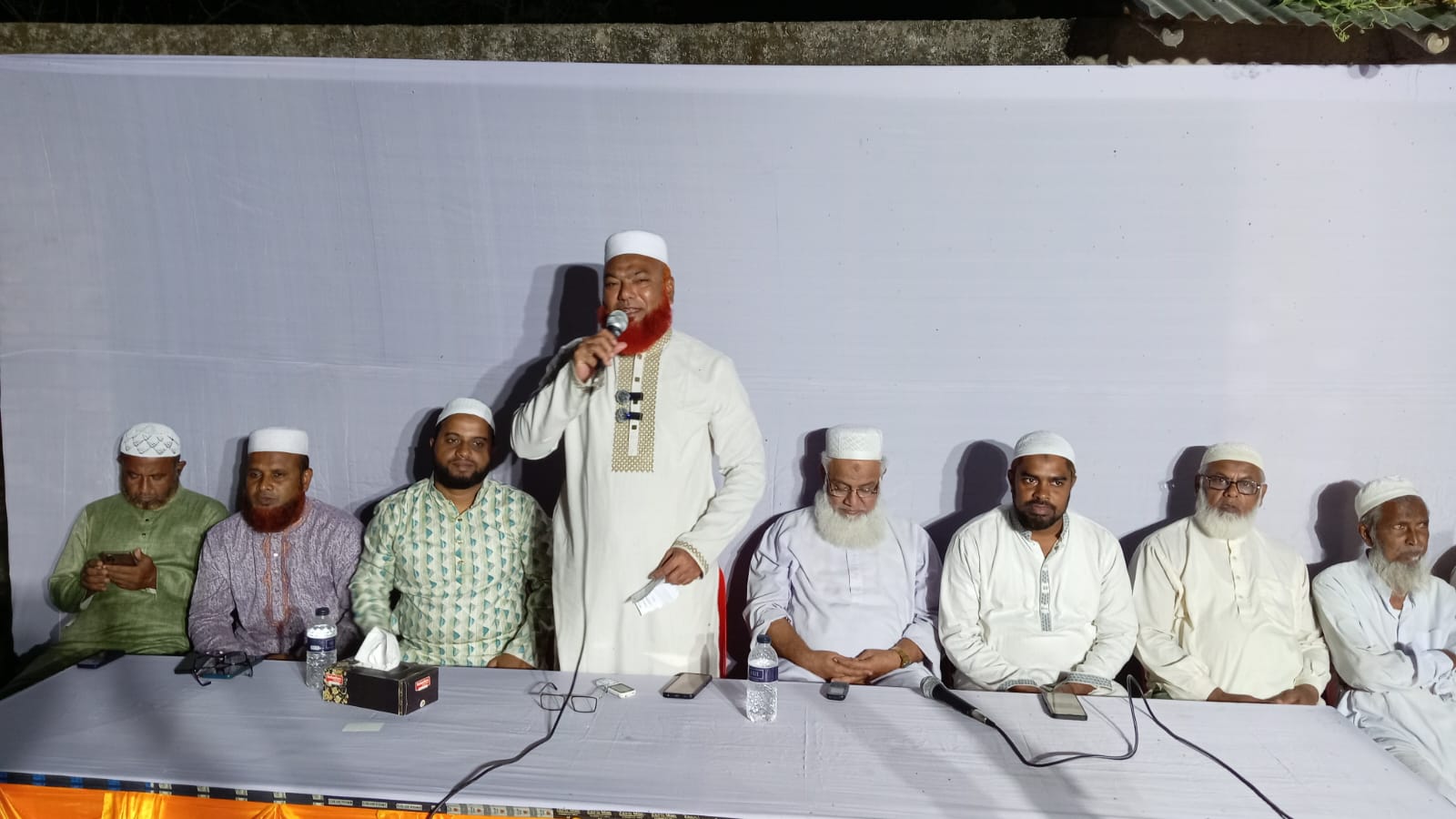 মেহেরপুর জেলার মুজিবনগর উপজেলা মোনাখানী ইউনিয়নে জামায়াতের গণসংযোগ ও পথসভা।