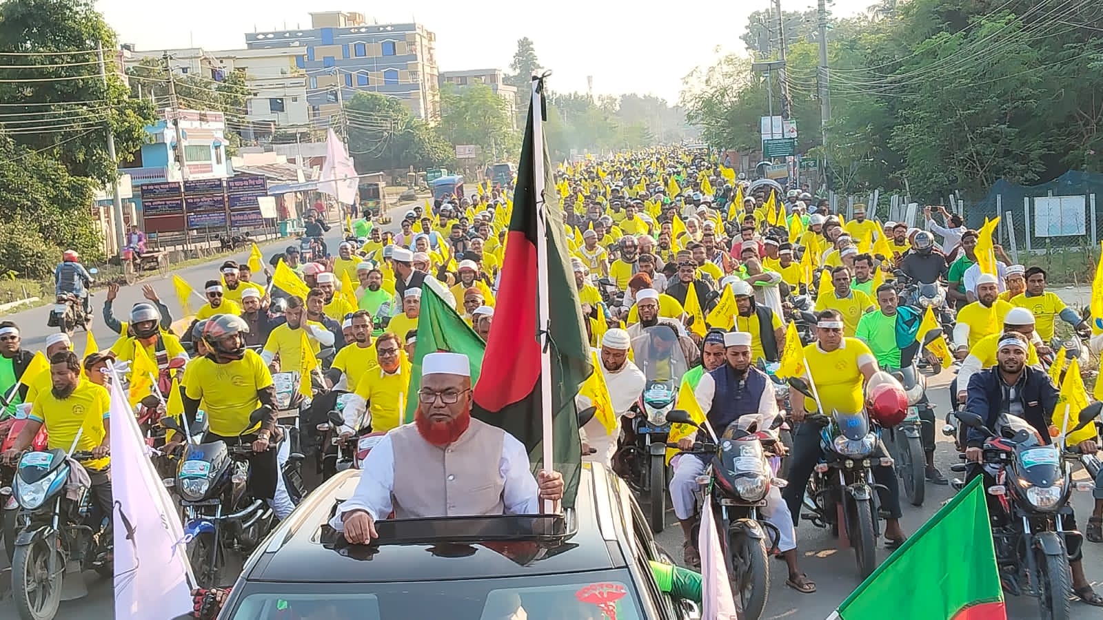 মেহেরপুর জেলা জামায়েতের উদ্যোগে বিশাল নির্বাচনি মোটরসাইকেল শোভাযাত্রা অনুষ্ঠিত,,