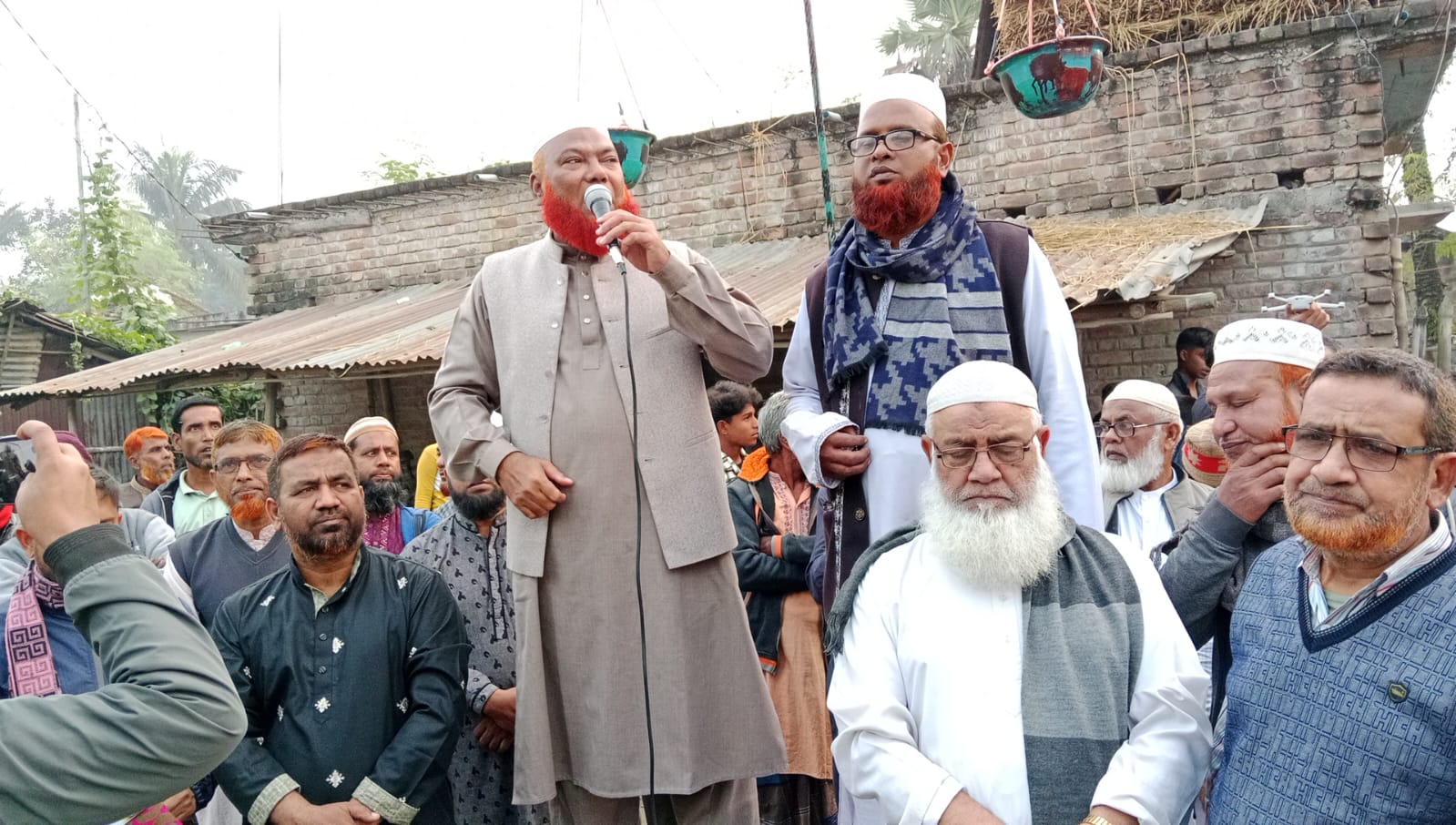 মুজিবনগর উপজেলার বাগোয়ান ইউনিয়নের সোমাপুর মাঝপাড়া গ্রামে জামায়াতে ইসলামীর গণসংযোগ,