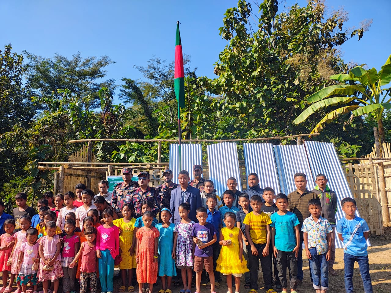 সীমান্ত সুরক্ষা ও জনকল্যাণে বাবুছড়া ৭ বিজিবির ব্যতিক্রমী উদ্যোগ,,